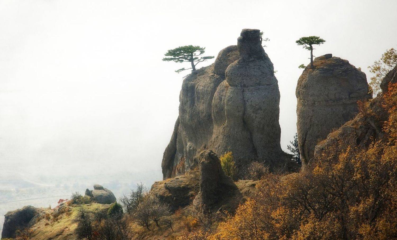 крым, демерджи, октябрь, туман, Лопухов Сергей