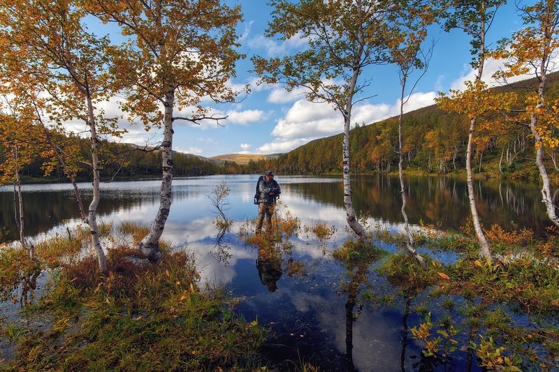 хакасия, ивановские, озера на Ивановских озерах / Хакасия фото превью