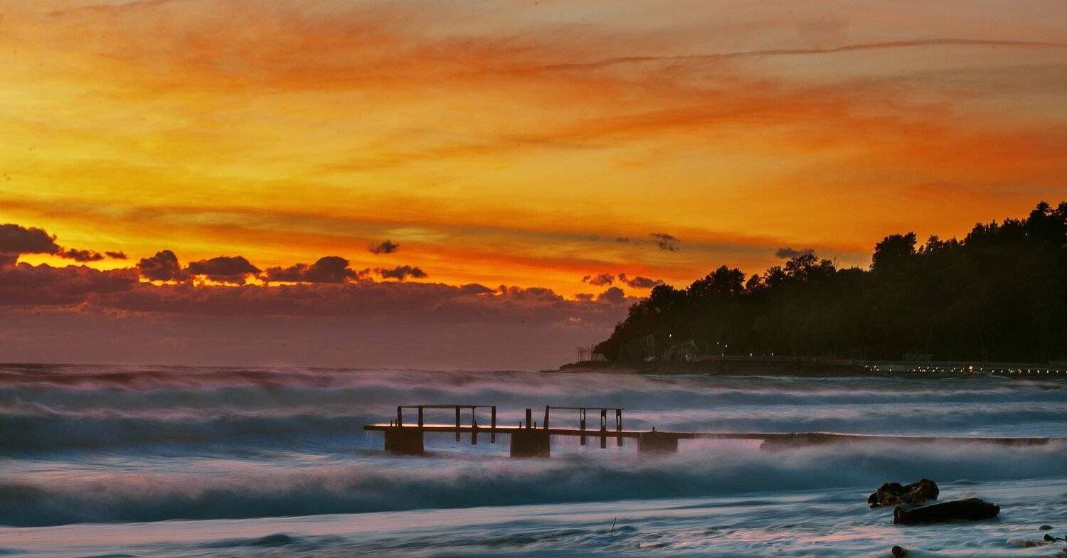 закат море сочи прощание, Наталья Санникова