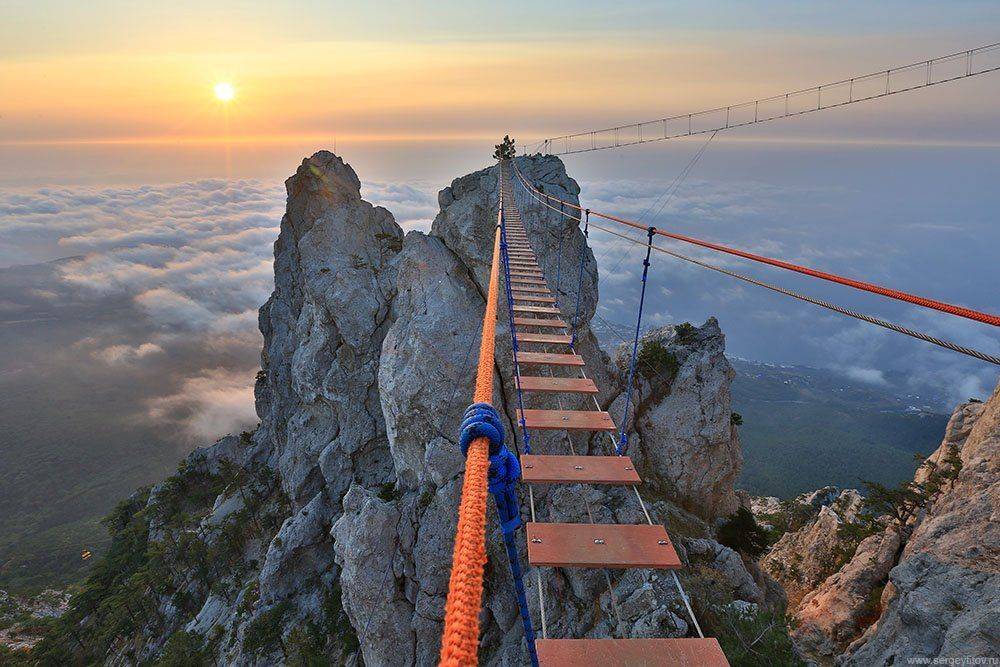 крым, ялта, ай-петри, фотограф крым, фотогаф ялта, море, горы, пейзажи крыма, мост, зубцы ай-петри, Serge Titov
