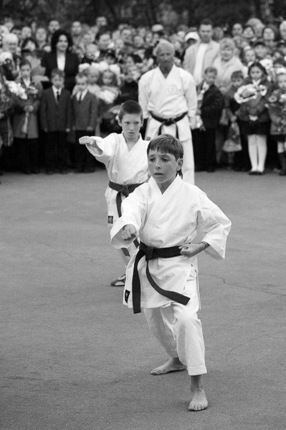 1 сентября, линейка, карате, ката, Братаев Юра