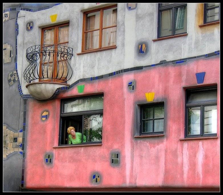 вена. дом хундертвассера, Ольга