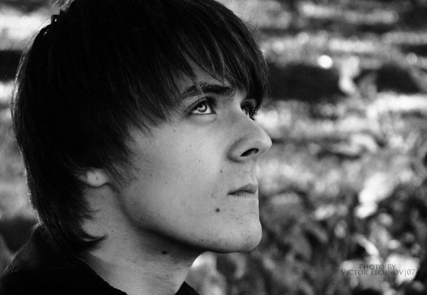 портрет, осень, молодой, человек, arhy, Arhy