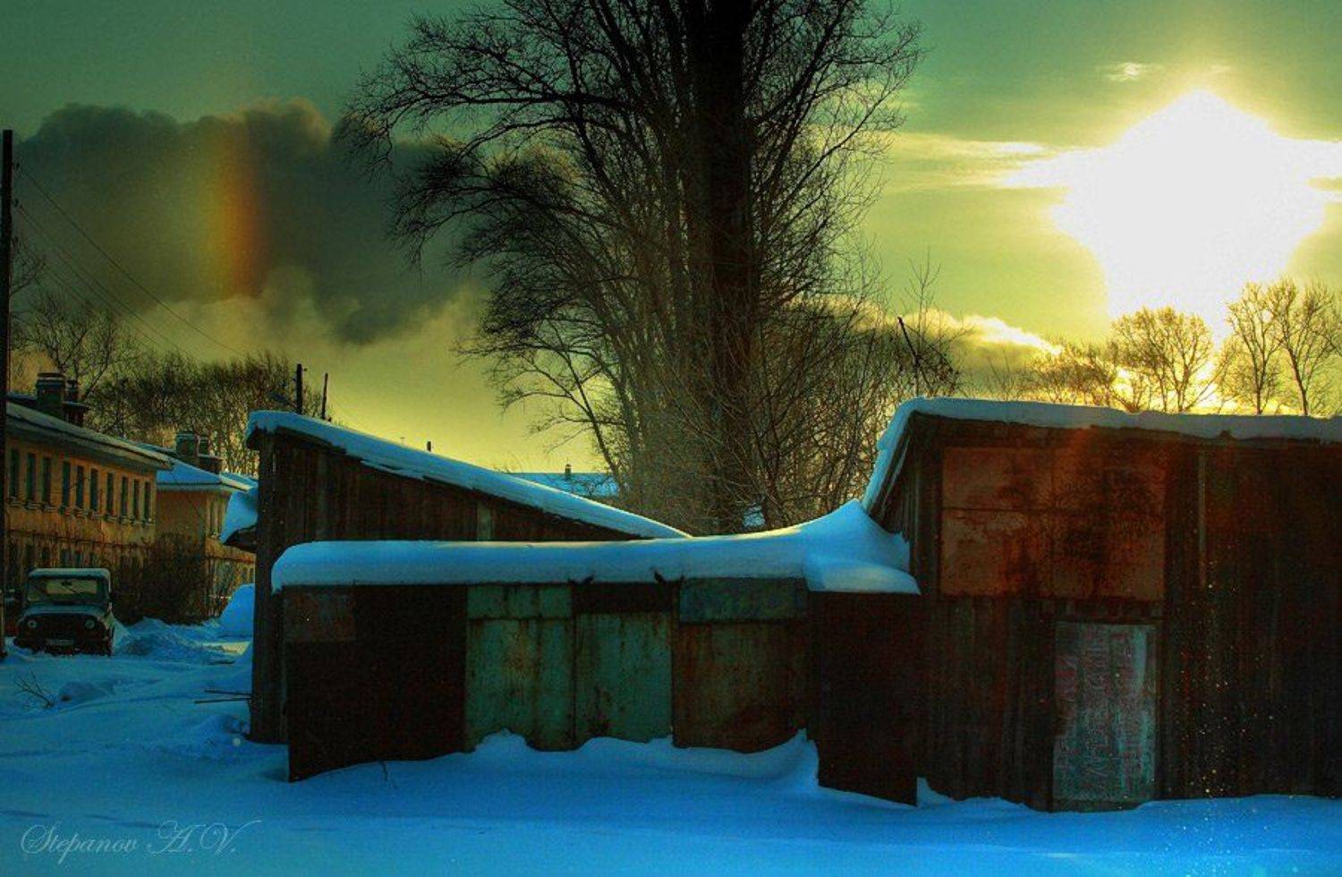 зимнее утро, Александр Степанов