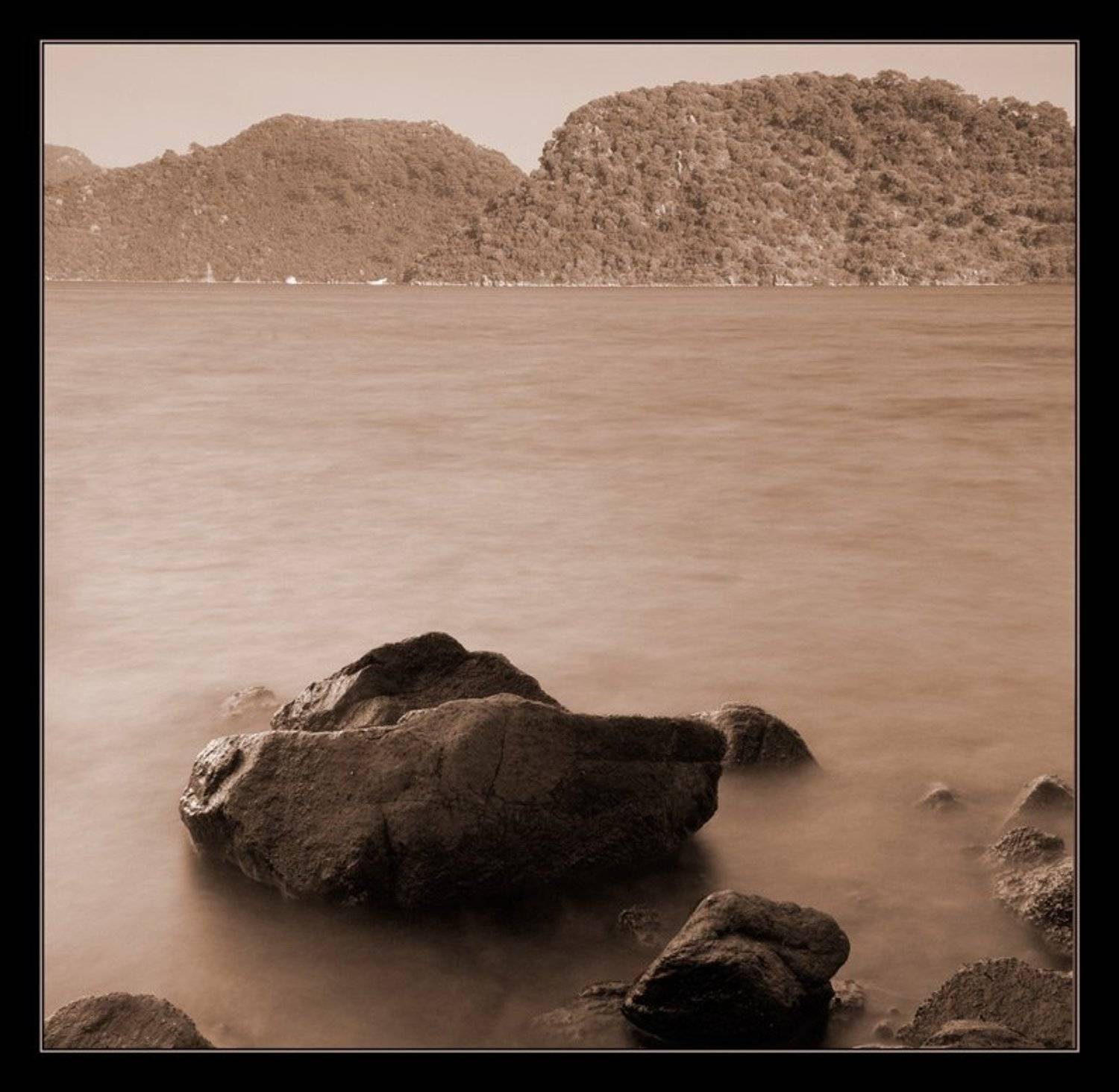 камни, море, волны, Капустин Николай