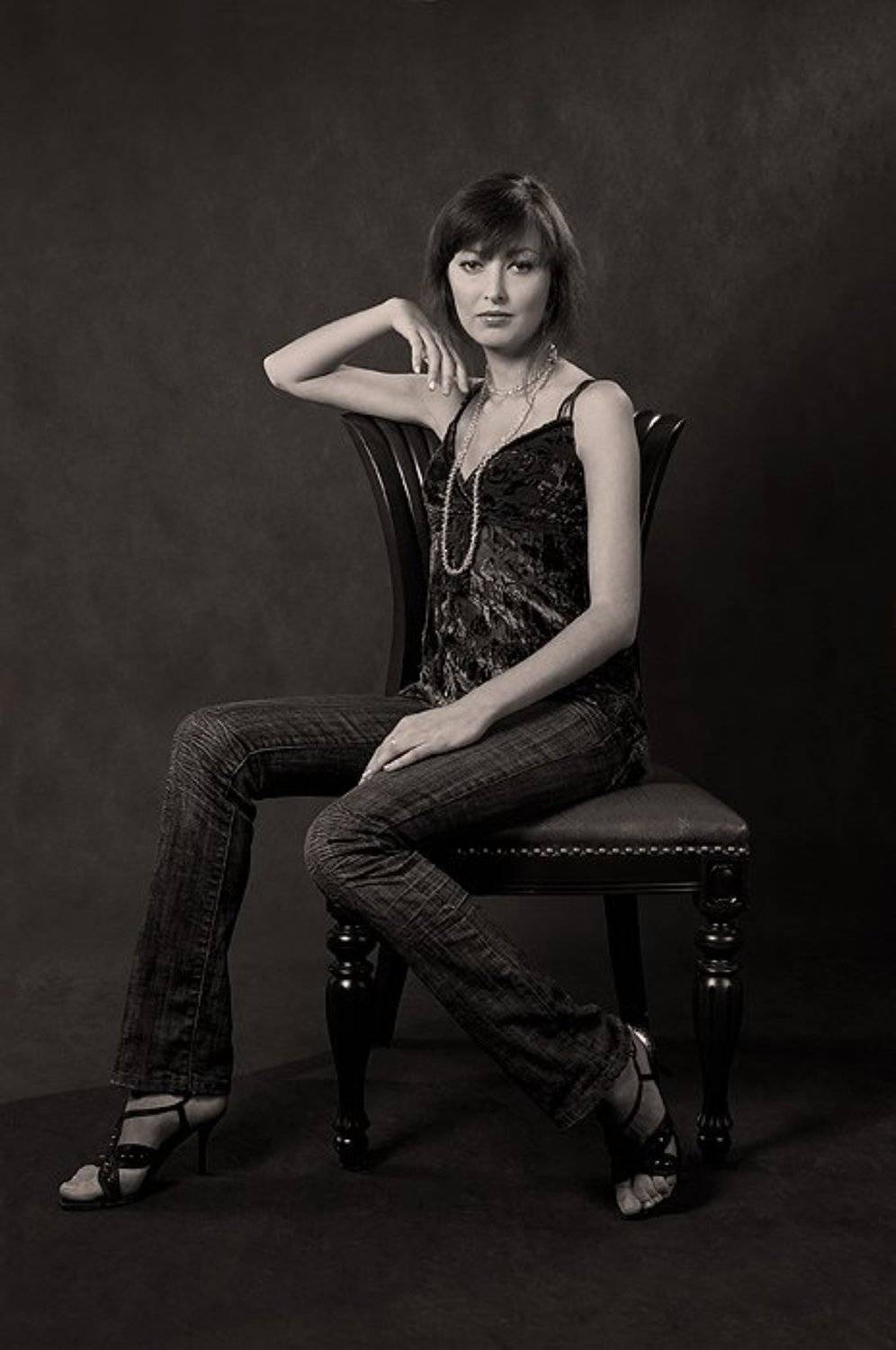 девушка кресло, Anna Fomicheva [nusha]