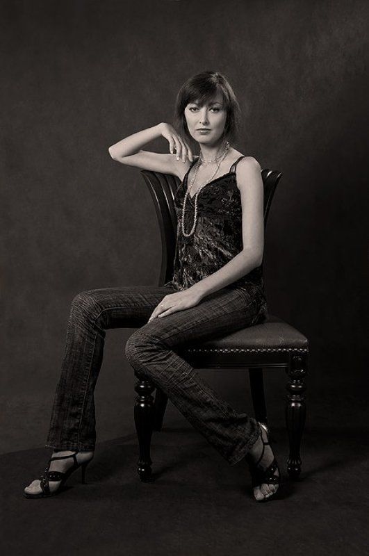 девушка кресло Елена [1] фото превью