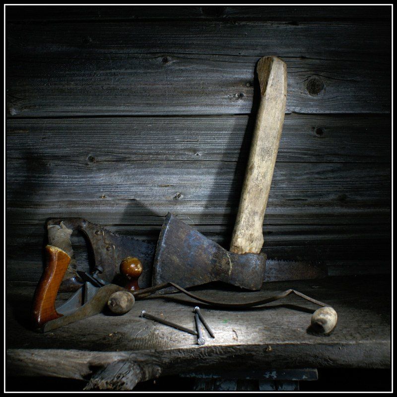 световая кисть, натюрморт Топорный этюд фото превью