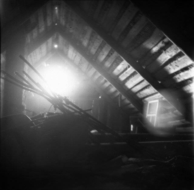 пленка, чб, 6х6, деревня, kovas