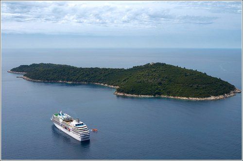 В нашу гавань заходили корабли