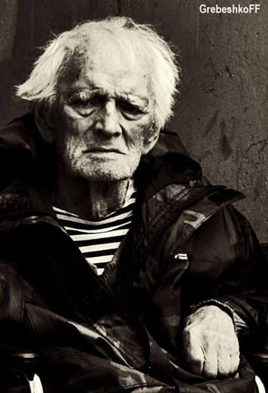 чб жанр портрет дед фото превью