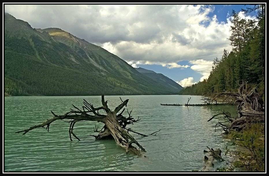 горы , озеро, Алексей