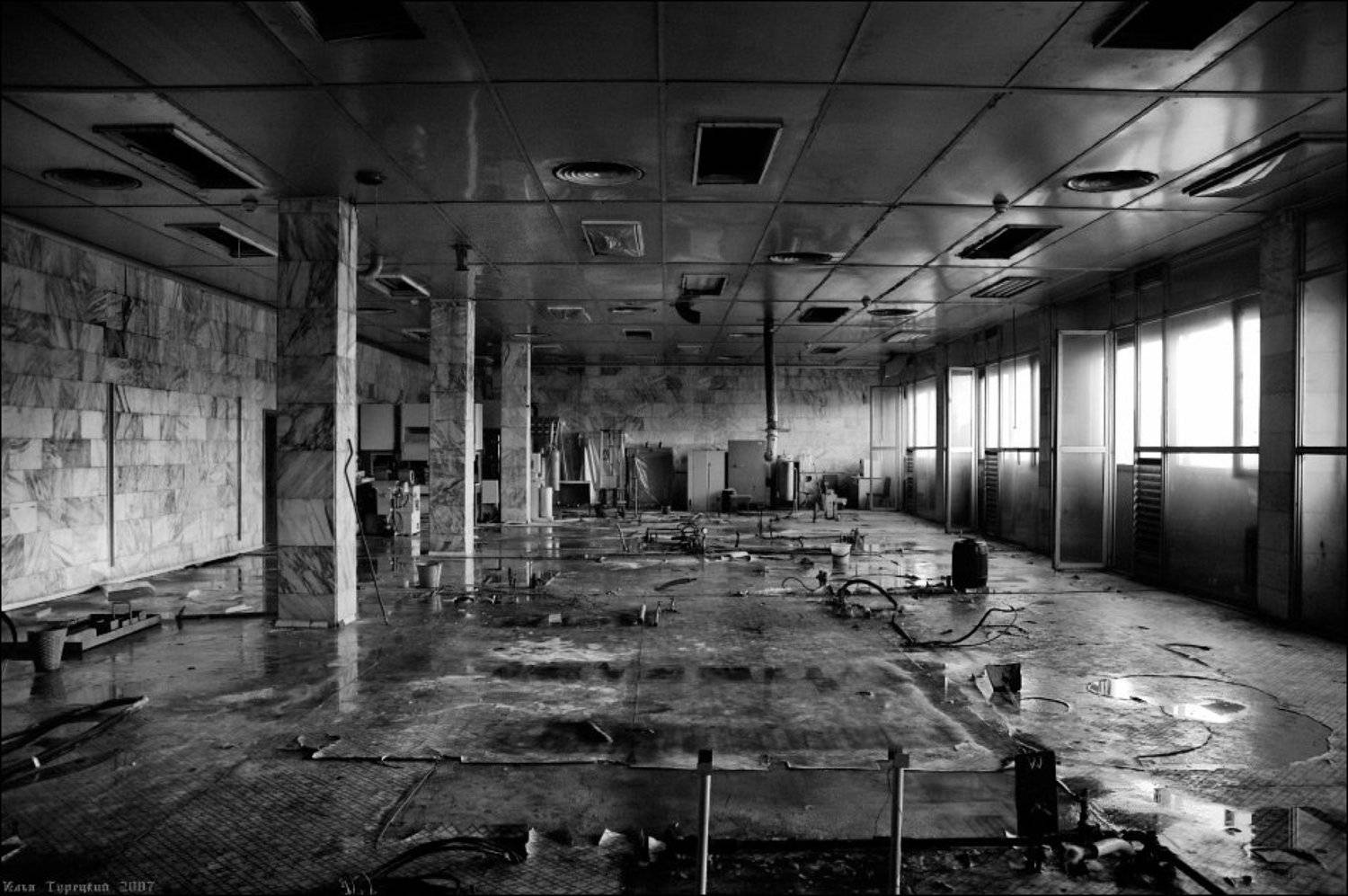 руины, советский хайтек, Илья Турецкий