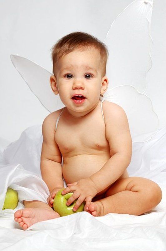 митя, ребенок, крылья, яблоко, студия Митя фото превью