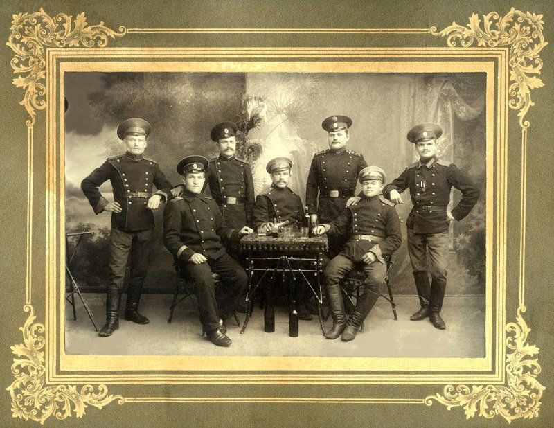 из старого, офицер, солдаты царской россии Бравы ребятушки фото превью