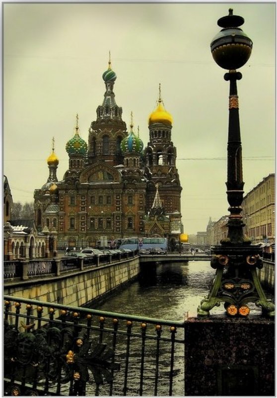 питер, спас на крови, непогода, весна, восхищение...  фото превью