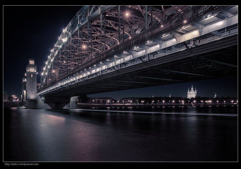 петербург Большеохтинский мост фото превью