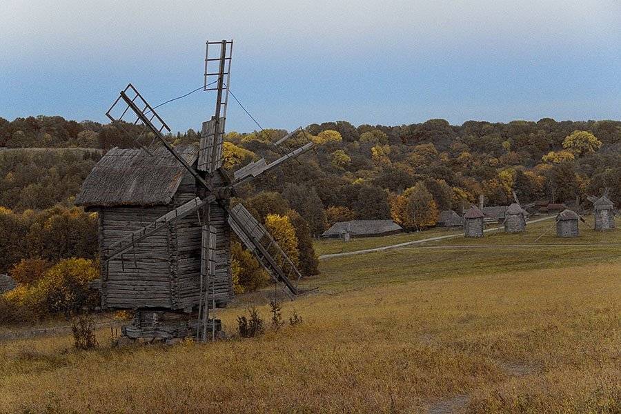 музей, мельница, природа, Sound Wave