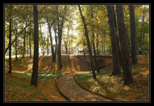 Осень в Архангельском