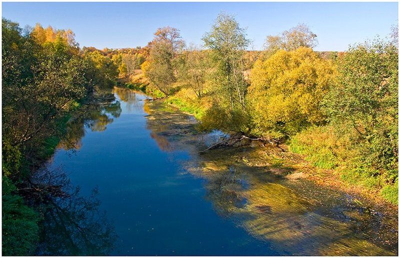 новый, иерусалим, река, иордан, истра, осень, золотая Иордан в золоте. фото превью