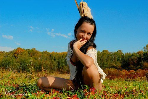 Гламурный чертёнок....