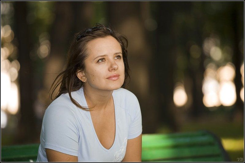 таня, летний, сад  фото превью