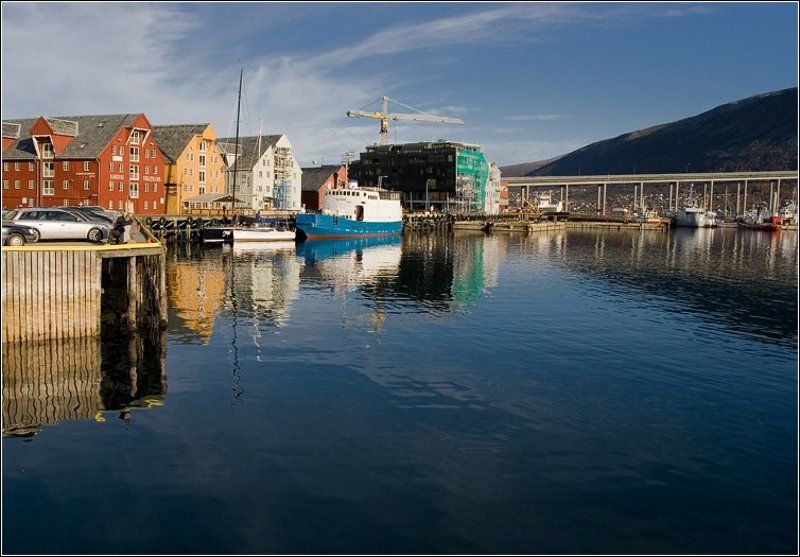 Воскресное утро на набережной фото превью