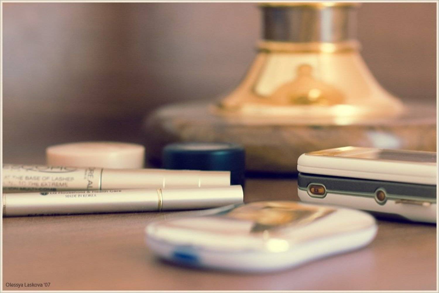 косметика, утро, женщина, отель, телефон, Олеся Ласкова