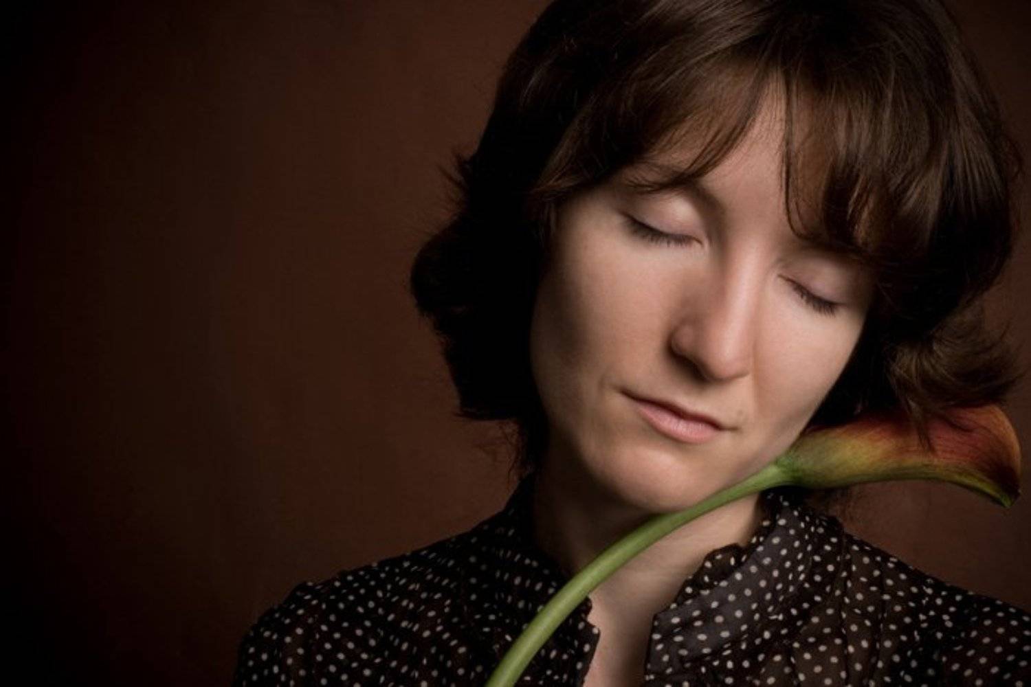 девушка, цветок, ju4a