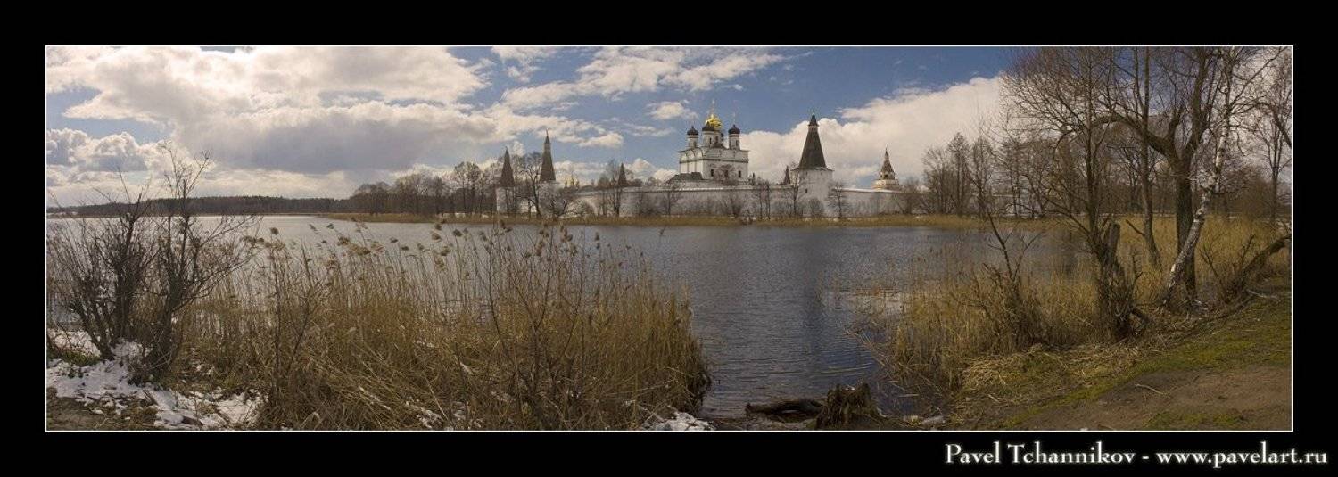 монастырь, пасха, весна, панорама, Павел