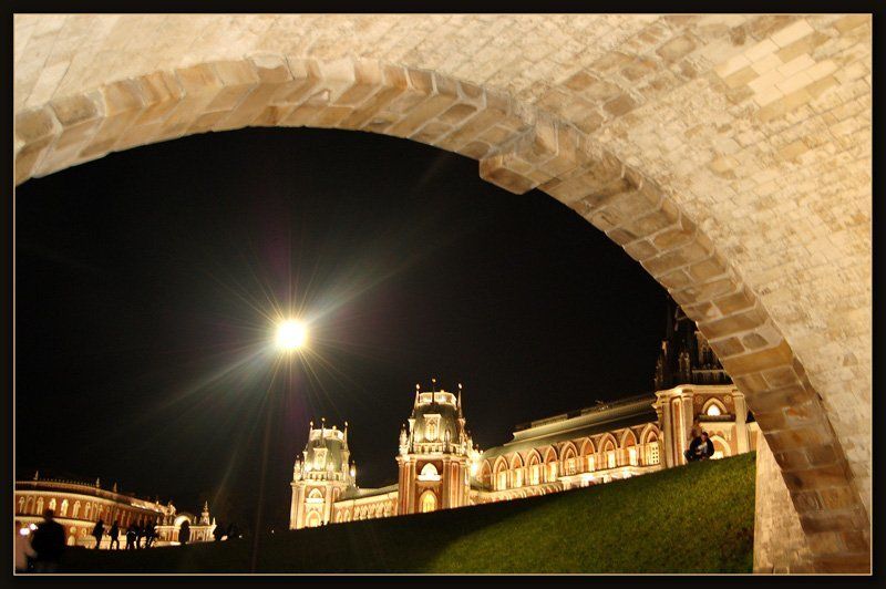 город Вид из под моста фото превью