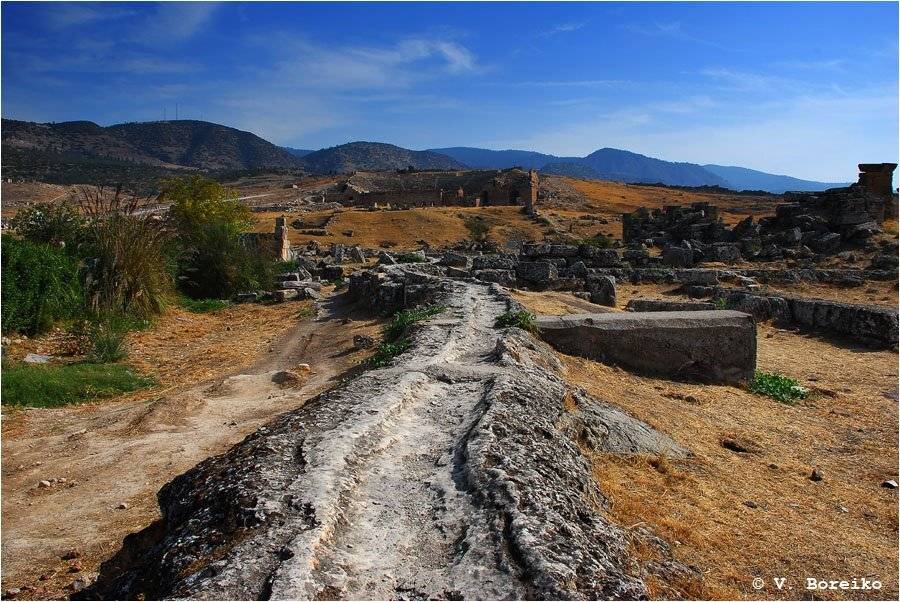 иерополис, турция, памуккале, Вадько