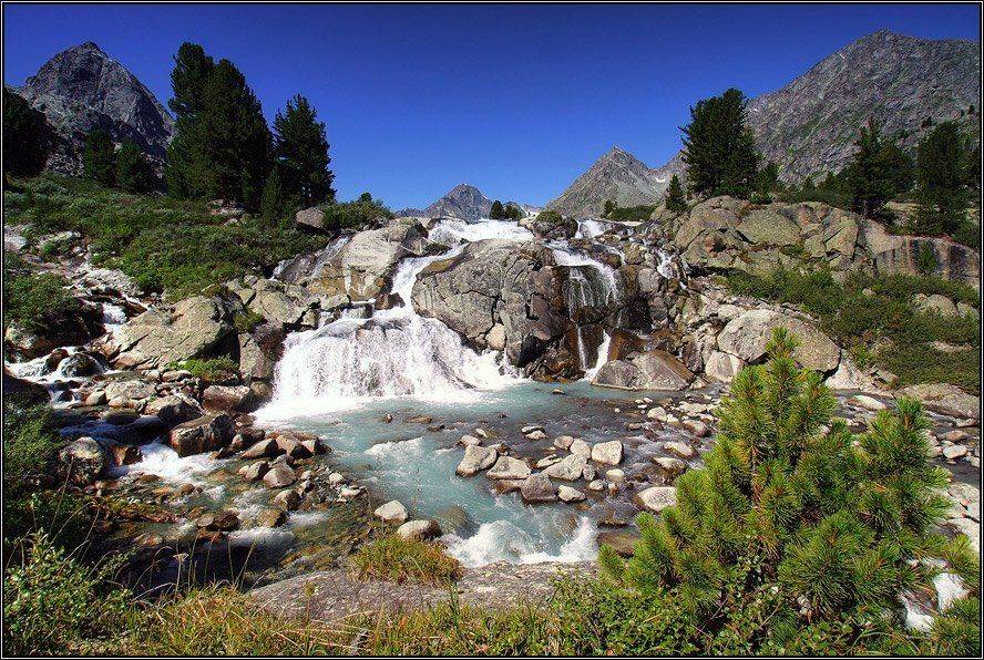 горы, алтай, горный алтай, водопад, дарашколь, йолдо-айры, кедры, аня графова, Аня Графова