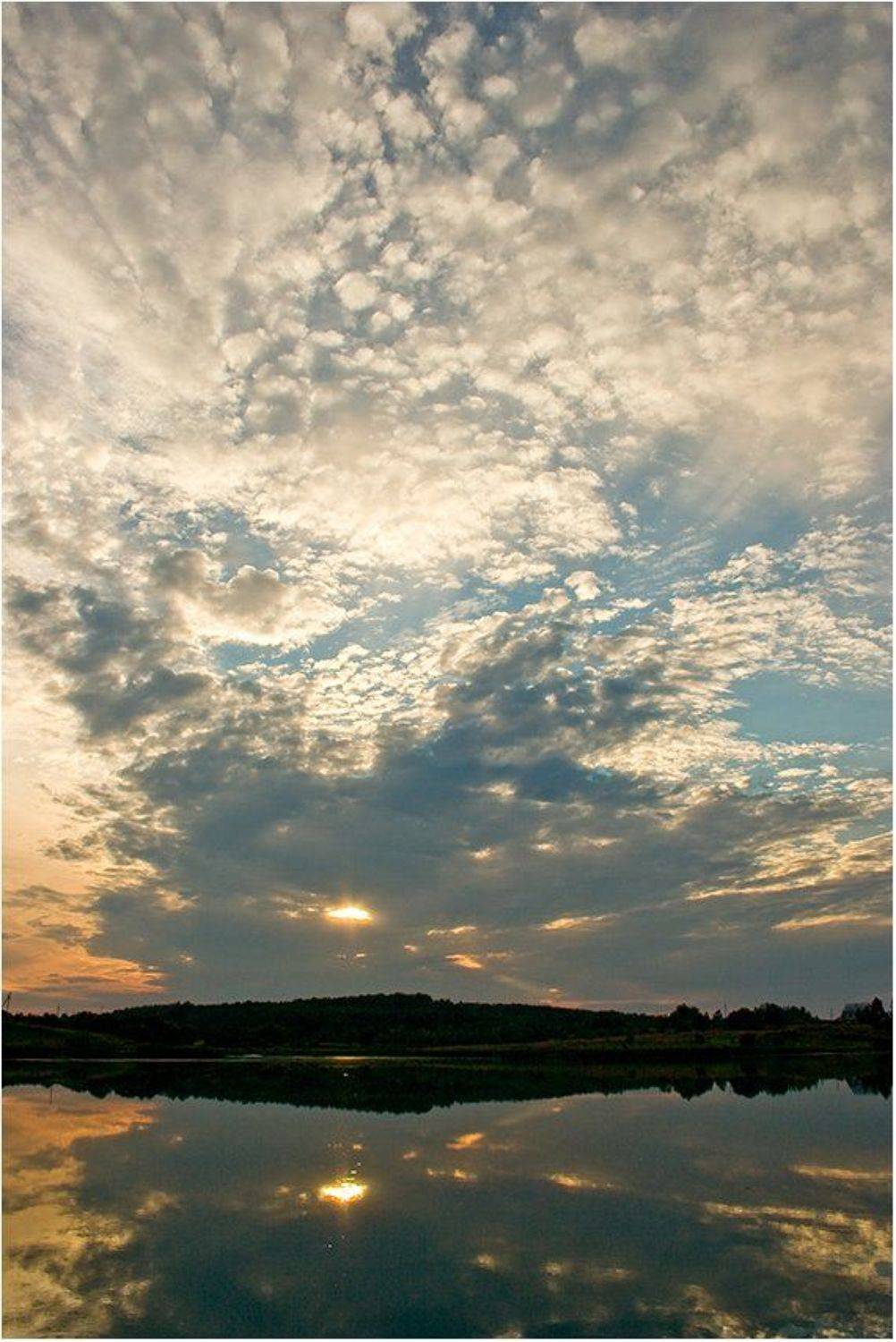 талашкино, смоленская, закат, лето, небо, облака, Gorshkov Igor_Feanorus
