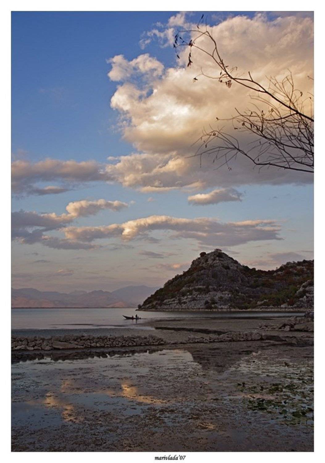 скадарское, озеро, вечер, Марина Машевски