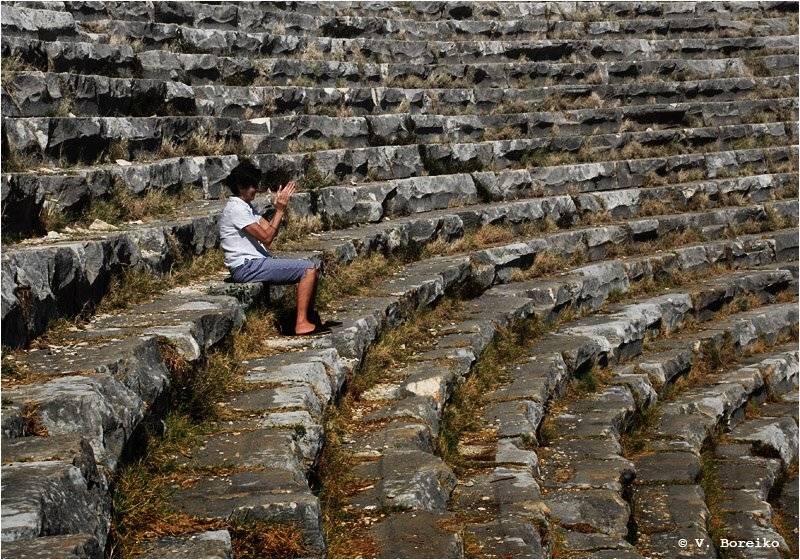 мира, турция, амфитеатр, Вадько