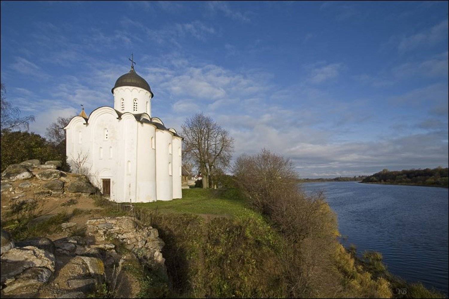 старая ладога, волхов, церковь, осень, Братаев Юра