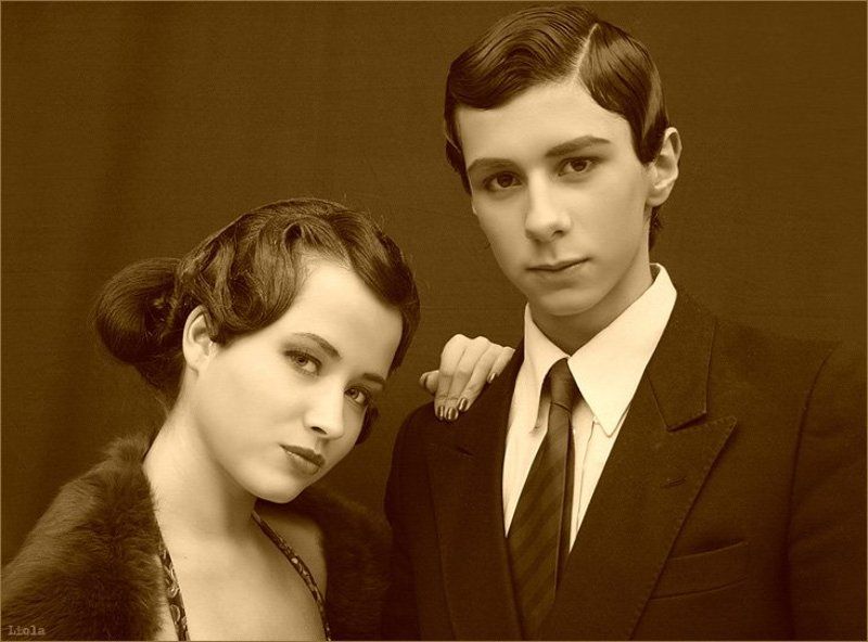 ретро, прическа, макияж, яценко марина назад в прошлое... фото превью