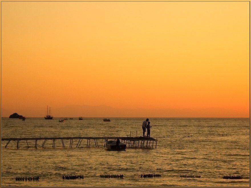 турция, кемер, рассвет, июль 2007, Katerina Gordeeva