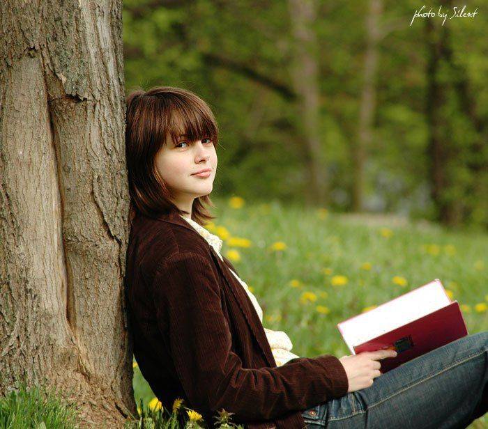 сказки, портрет, книги, Silent