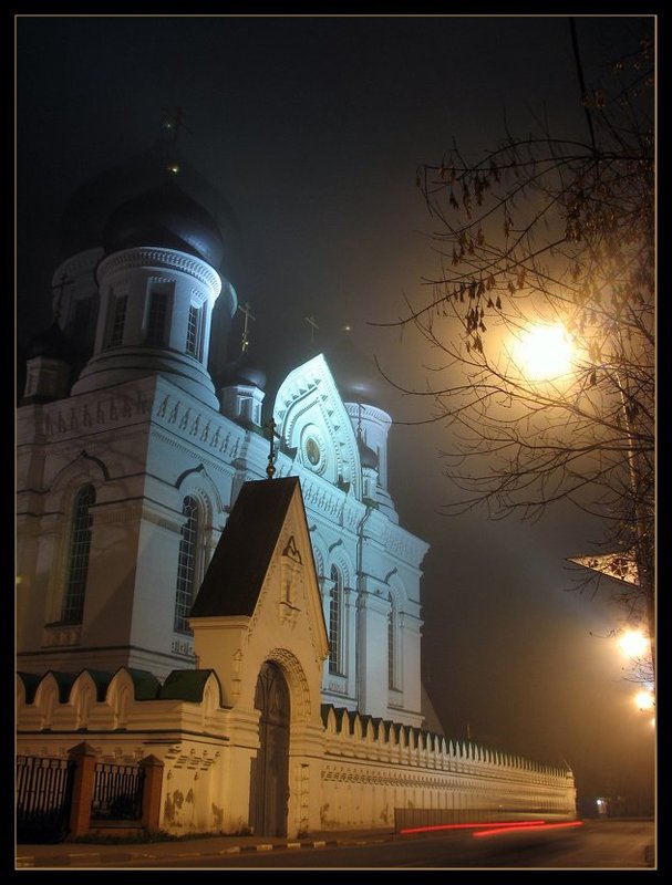 николо, перервинский, монастырь Туман на Шоссейной улице... фото превью