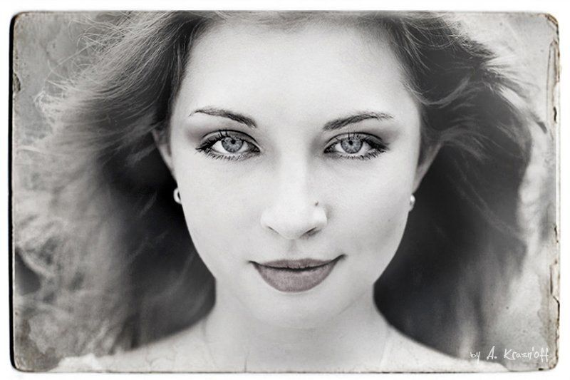 лида, королёва, портрет, взгляд, улыбка, волосы, фото про взгляд... фото превью