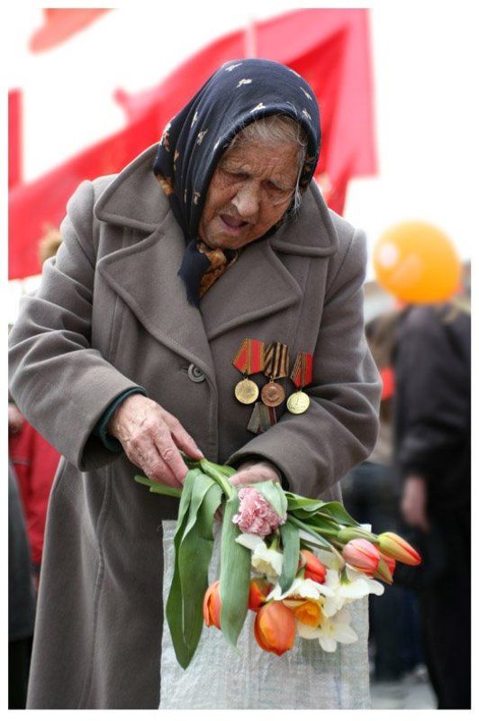 день победы, старость, победительница Праздник со слезами на глазах ... фото превью