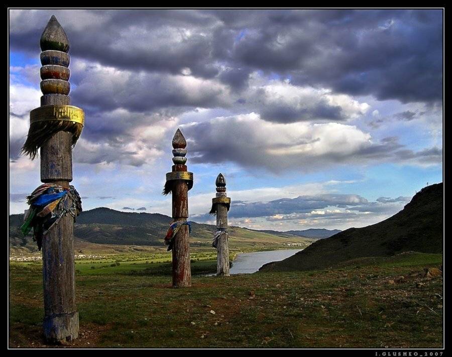 сэргэ, коновязь, бурятия, гэсэр, Игорь Глушко