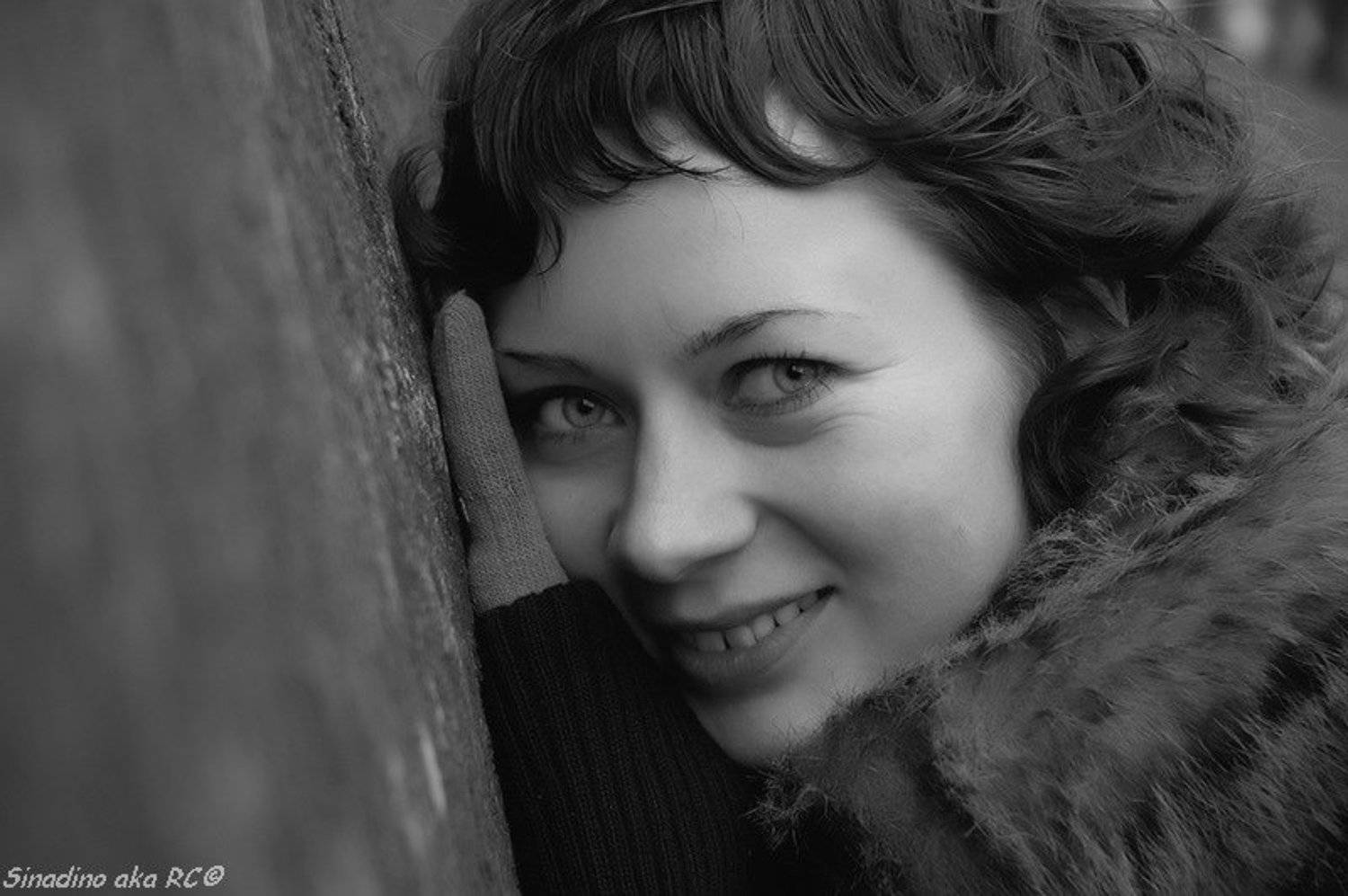 портрет, девушка, стена, RC