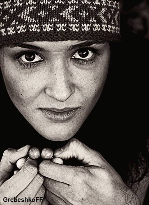 чб ретро жанр портрет, Grebeshkov