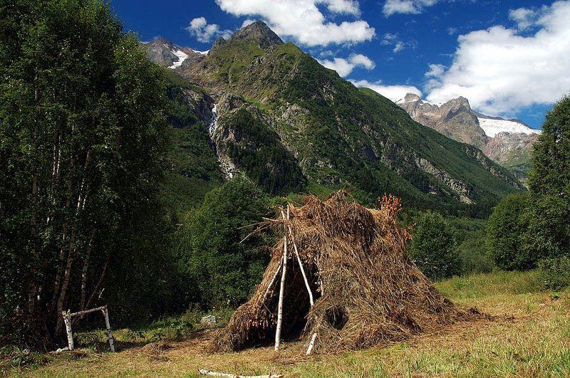 кавказ, домбай *** фото превью