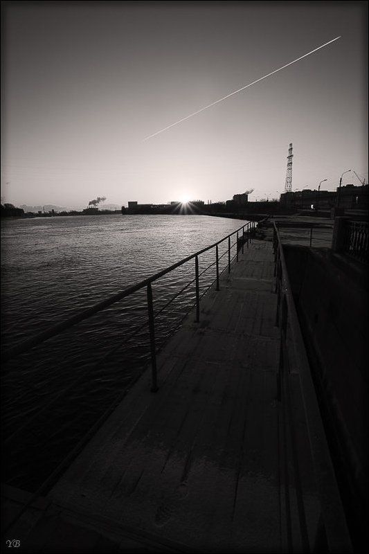 петербург, рассвет, осень  фото превью