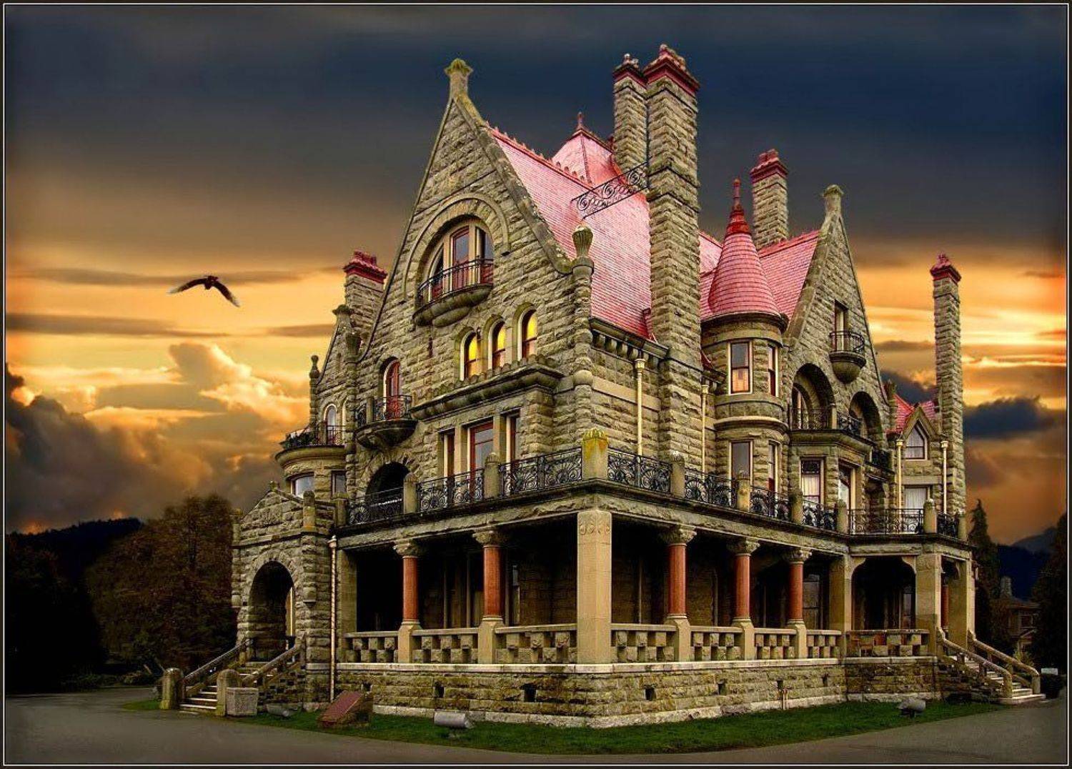 канада, виктория, замок, Евгений Иванюшенко