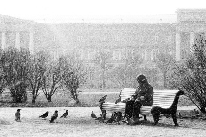 первый снег фото превью